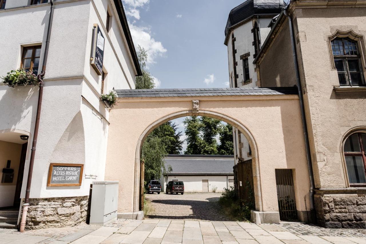 Sommers Hotel Altes Posteck Райхенбах-ім-Фогтланд Екстер'єр фото